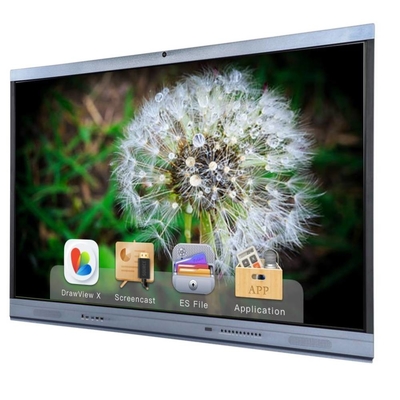 Android 11 IR Interactive Whiteboard 65 75 86 inch Series YL Flat Panel Display Port USB OTA Multi Touch Points for Children