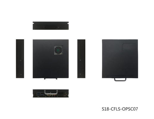 IBoard قابل حمل پنل تخت تعاملی مشکی مینی داخلی OPS I7 I5 نسل هسته اینتل