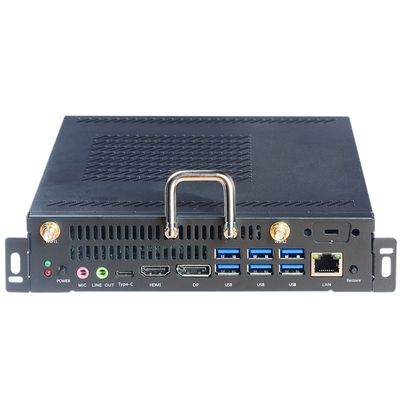 IBoard قابل حمل پنل تخت تعاملی مشکی مینی داخلی OPS I7 I5 نسل هسته اینتل