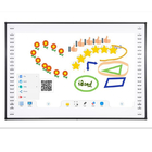 81 Inch Interactive Whiteboard 10 Points Touch points steel nano Surface