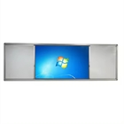 75 Inch Interactive Flat Panel Multi Touch Screens With Sliding Whiteboard