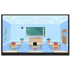 Anti glare tempered glass 86 inch touch panel screen infrared touch whiteboard multi functional with pc board