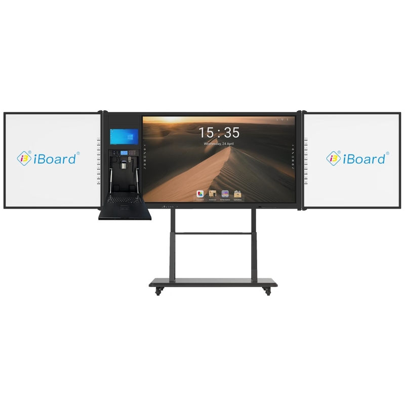 صفحه نمایش 75 اینچی با وضوح 4K Ultra HD و همه چیز در یک صفحه نمایش با برد های هوشمند