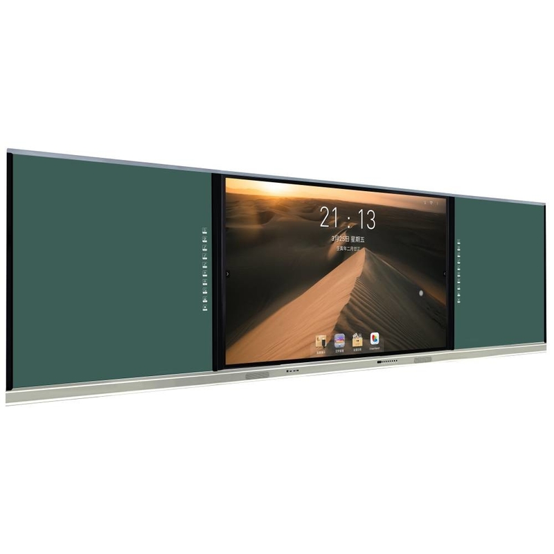 صفحه سیاه هوشمند 75 اینچی متصل به هم 4K HD IR مادون قرمز صفحه نمایش لمسی هوشمند الکتریکی Nano Blackboard تعاملی