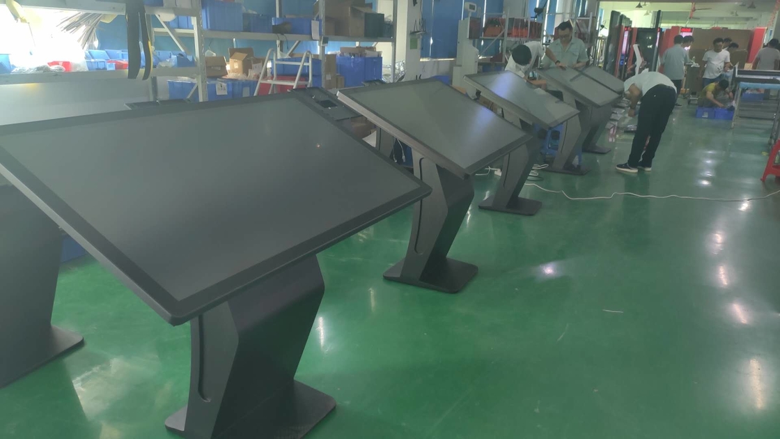Iboard Factory Direct CE FCC LED Kiosk Display Interactive Floor Standing K Style Digital Signage سیستم پنجره ای برای تبلیغات تجاری