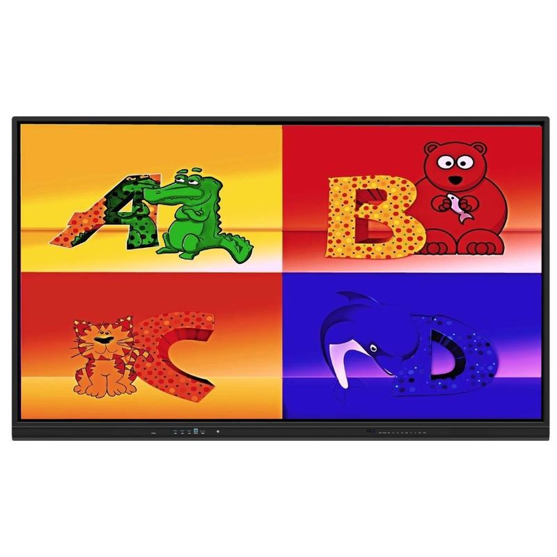 EDLA گوگل گواهی اندروید 13 16 + 256G وای فای بلوتوث 50 نقطه لمس دیوار نصب نرم افزار تشریح برای مدارس