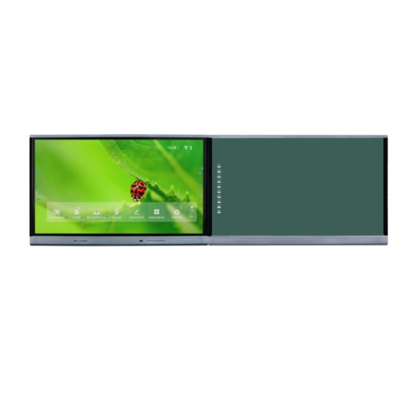 صفحه سیاه IR تعاملی با صفحه نمایش DLED 75 86 98 اینچ اختیاری سفید / سبز / سیاه