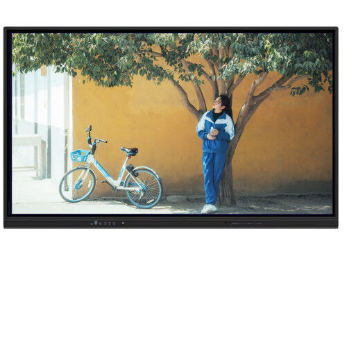 65 اینچ با رزولوشن 4K، پنل تخت تعاملی چند لمسی، تخته هوشمند برای مدرسه و کنفرانس