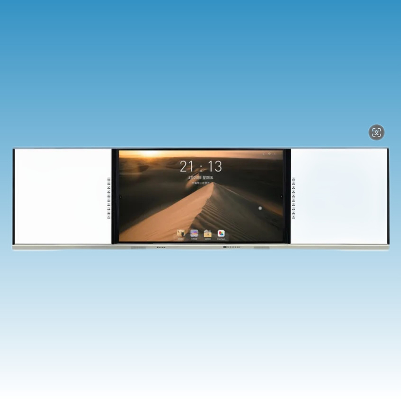 iBoard تجهیزات آموزشی مدرسه چند منظوره قابل ضبط ارتباط هوشمند دیجیتال LCD تخته های سفید