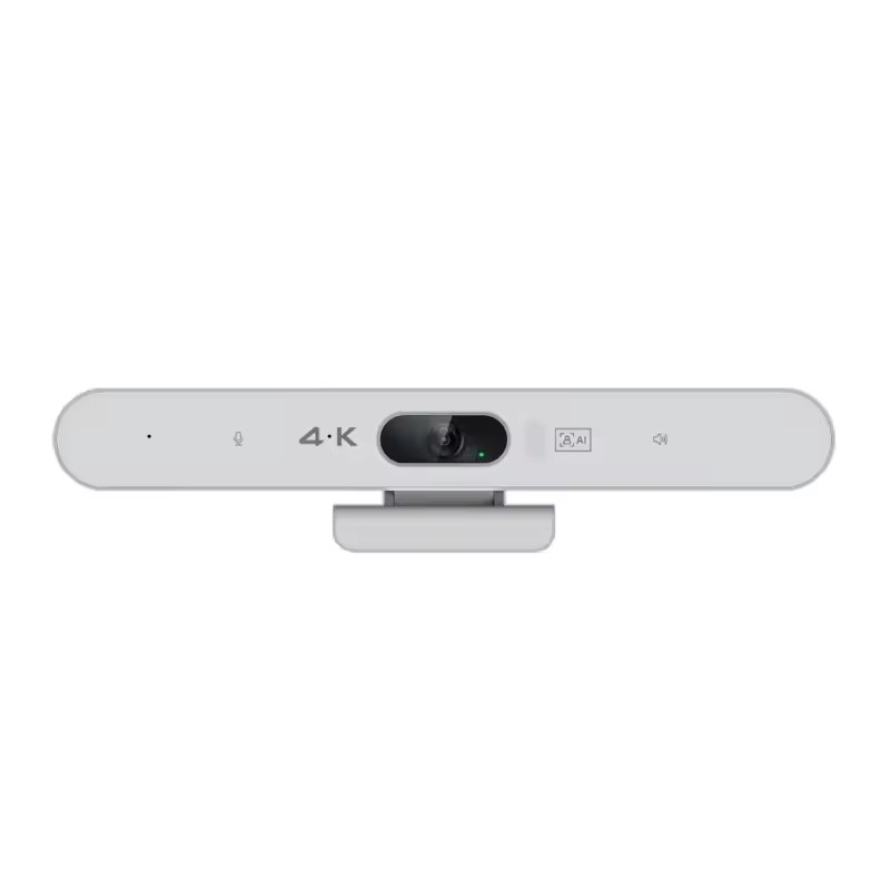 سیاه و سفید نصب آسان دوربین ویدئویی کنفرانس 4K دوربین USB AI ردیابی خودکار 2160p ردیابی دوربین وب با صدای اتاق کنفرانس