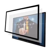 iboard جدید کارخانه سفارشی 19 32 43 55 65 75 86 اینچ قدرت USB قاب لمسی مادون قرمز با 10 نقطه لمسی و شیشه