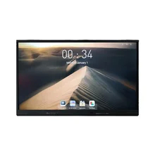 3840*2160 رزولوشن Iboard Interactive Whiteboard 50 نقطه لمس محیط عملیاتی -10°C-45°C