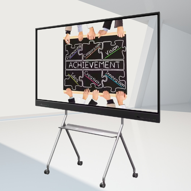 86 اینچ 4k دیجیتال هوشمند تخت تخت چند صفحه نمایش لمسی هیئت مدیره تعاملی برای آموزش مدرسه کنفرانس جلسه