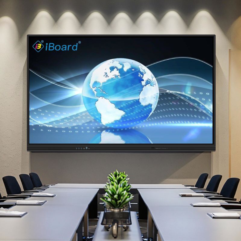 65 75 86 98 110 اینچ 4K LCD Interactive Smart Board پنل لمسی صفحه نمایش هوشمند برای کلاس بورس الکترونیکی دیجیتال