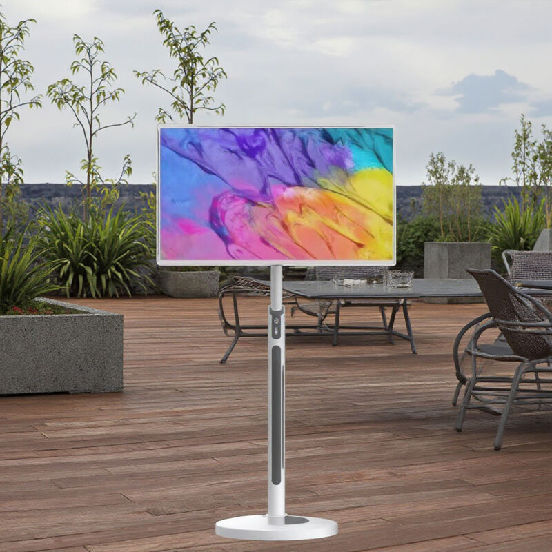 نمایشگر هوشمند تعاملی سرگرمی 27 و 32 اینچی، مانیتور قابل حمل، اندروید 13، 8+128 گیگابایت، صفحه لمسی، دوربین داخلی، باتری برای 5-6 ساعت دوام دارد.