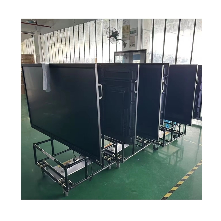 فابریک عمده نمایشگر لمسی صفحه نمایش تخت تعاملی با لمسی مادون قرمز و ارتقاء از راه دور از طریق شبکه اینترنت مانیتور تلویزیون لمسی صفحه نمایش سفید تعاملی