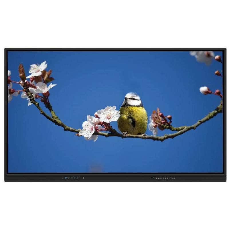 صفحه نمایش هوشمند LCD صفحه سفید تعاملی با اندروید 14/15 گواهینامه EDLA 65/75/86 اینچ پشتیبانی چند سیستم عامل برای تدریس و جلسات