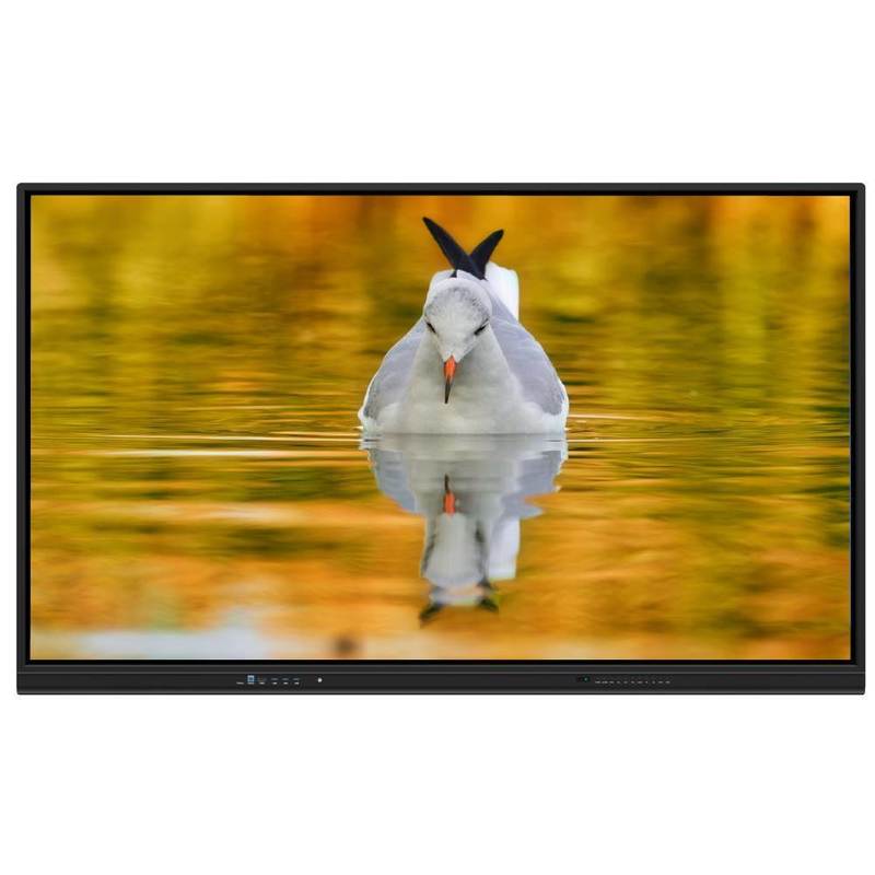 صفحه سفید تعاملی LED با اندروید 14 Ultra Fine Infrared Touch و میک اپ دوربین اختیاری برای مدارس و جلسات