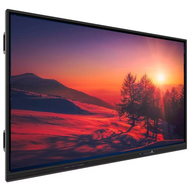 تخته‌سفید تعاملی چند لمسی با اندازه‌های 65/75/86/98 اینچ، با رزولوشن 4K برای آموزش و جلسات کاری