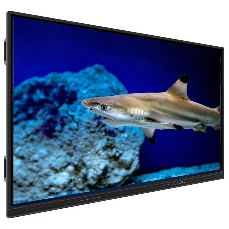 صفحه نمایش لمسی تعاملی با 20 نقطه لمس، روشنایی 350 Cd/m² و طول عمر 50,000 ساعت برای آموزش و همکاری پیشرفته
