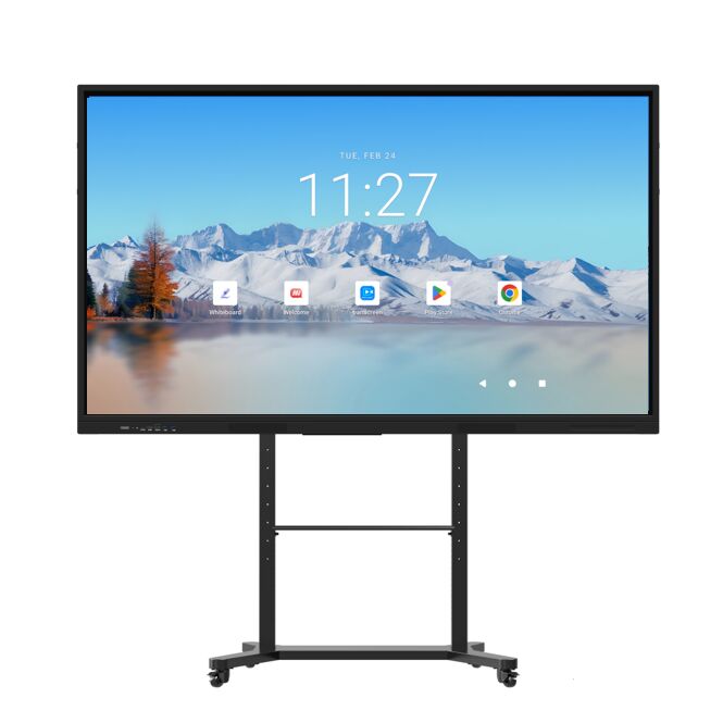 iBoard 75 اینچ اندروید 16 گواهینامه EDLA گوگل پنل تخت هوشمند تعاملی تخته هوشمند