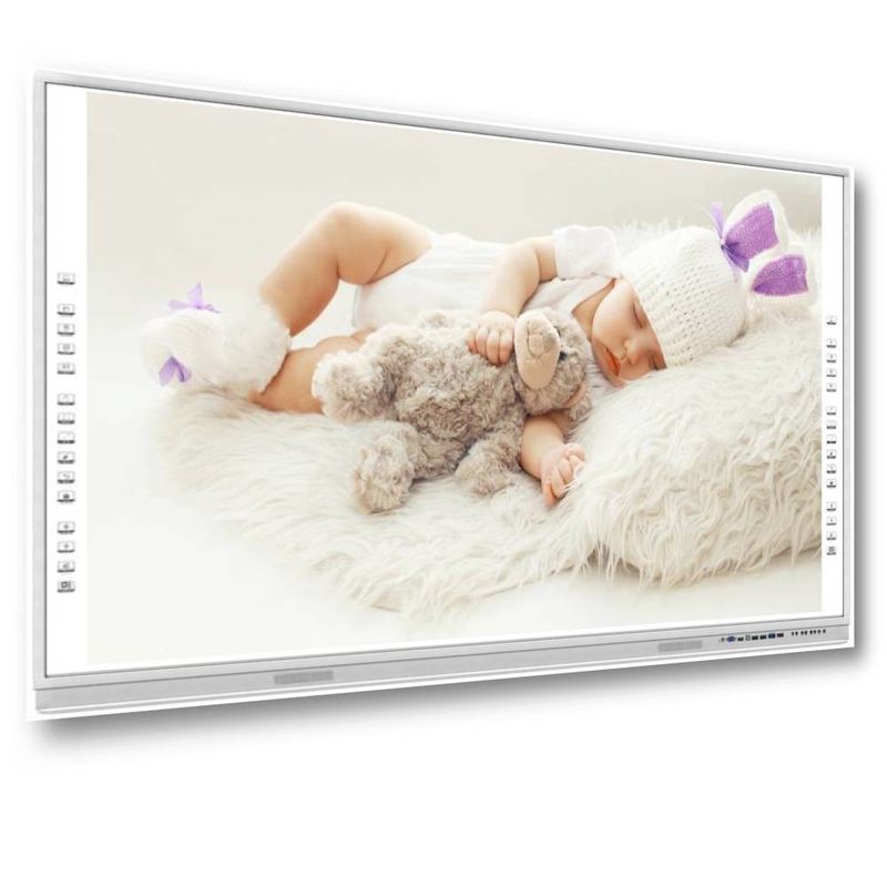 65/75/86/98/110 اینچ صفحه نمایش LCD چند لمسی صفحه نمایش هوشمند هیئت مدیره Whiteboard تعاملی برای جلسه تدریس و نمایش