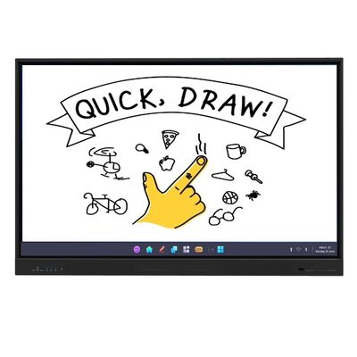 75 اینچ همه در یک تخته سفید تعاملی تخته های هوشمند برای کنفرانس دفتر مدرسه