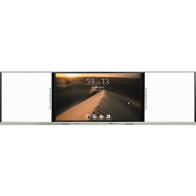 پروژکتور تعاملی مادون قرمز سیاه سبز سفید صفحه نمایش 82 96 102 اینچ با پورت USB نرم افزار برای دفتر آموزش مدرسه