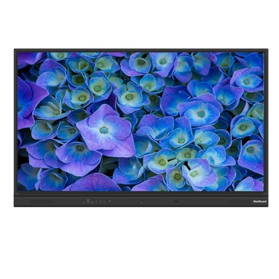 پانل مسطح تعاملی EDLA گوگل CE گواهینامه 4K 98 اینچ 20 نقطه اندروید 13 Screen Share Camera Mic Media Player