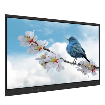 صفحه نمایش تخت تعاملی اندروید WIN OPS EDLA گواهینامه گوگل 75 اینچ USB HDMI TYPE-C WIFI Smart Board برای مدرسه