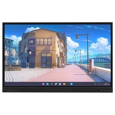 صفحه نمایش لمسی تعاملی 86 اینچ 4K Smart Board برای شرکت های مدرسه ای