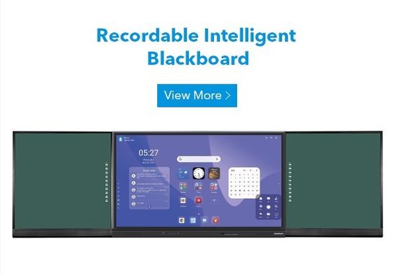IBoard Factory Direct University School Interactive Smart Black ChalkBoard Marker Pen Whiteboard Greenboard Touch Panel Display 75 86 98 اینچ برای آموزش و پرورش پانل مسطح تعاملی با سایدبورد IR