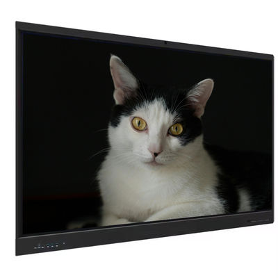 صفحه نمایش لمسی هوشمند دیجیتال 98 اینچی 4K اندروید 14 با حافظه 128+8 گیگابایت، پایه موبایل اندروید OPS اختیاری برای کلاس درس و جلسات