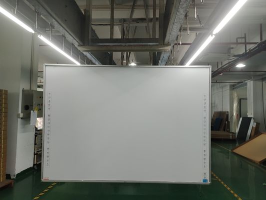 سطح سرامیکی مستقیم یا پلاستیکی درخشان IR 20 نقطه لمس تعاملی Whiteiboard Smart Touch Panel با 22 تا کلید سریع در هر طرف برای ناوبری سریع و آسان