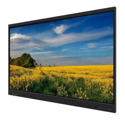 صفحه نمایش لمسی تعاملی 75 اینچی با نوع C USB HDMI VGA RJ45