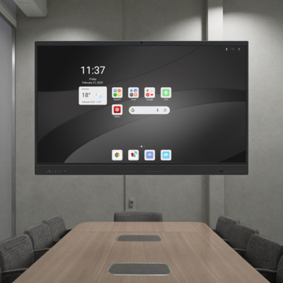 فروش عمده کارخانه شیشه سکوریت 4 میلی متری با اشتراک گذاری صفحه نمایش بی سیم HDMI صفحه نمایش سریع اندروید 14 8+128G 16+256G صفحه نمایش لمسی تخته سفید تعاملی