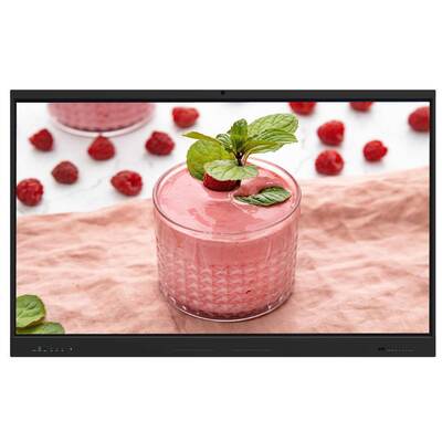 صفحه هوشمند LCD 75 اینچی با وضوح 4K و 50 نقطه لمس برای صفحه نمایش تخت تعاملی