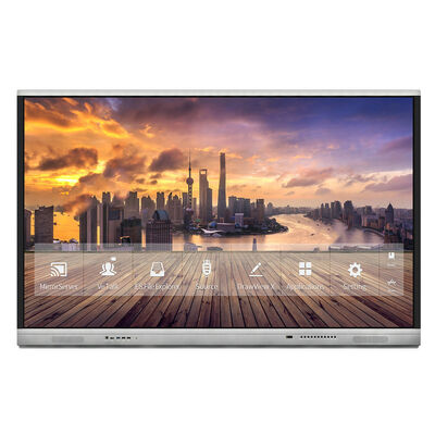 کنفرانس اداری صفحه نمایش تخت تعاملی با قابلیت نوشتن و سرگرمی پشتیبانی از همه کاره در محیط های حرفه ای