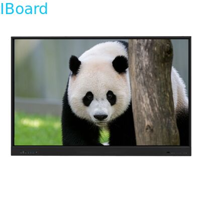 مانیتور 75 اینچی با نقاط لمس 20/40 و لمسی مادون قرمز برای آموزش در مدرسه و جلسات اداری