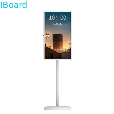 تلویزیون 32 اینچی قابل حمل هوشمند با صفحه لمسی دوربین داخلی و باتری 15000mAh