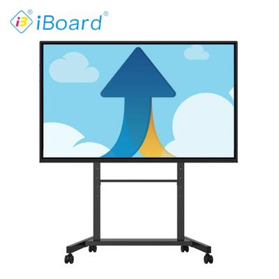 صفحه نمایش غیر سیستم 75 اینچ لمسی 4K UHD 3840 * 2160 پانل تعاملی چند لمسی با پورت های ورودی