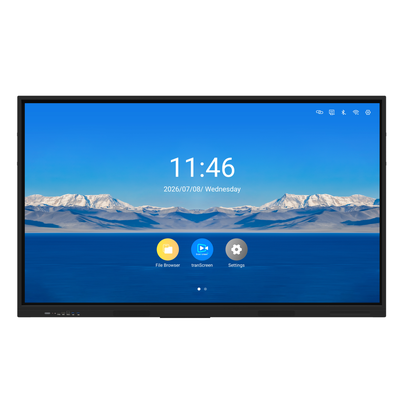 86 اینچ قیمت رقابتی کارخانه 4K تابلو سفید تعاملی برای آموزش و کنفرانس