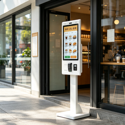 کیوسک سفارش خودپرداز با اسکنر QR