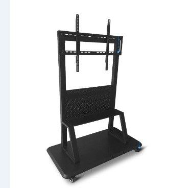 55 تا 86 اینچ تخته سفید تعاملی تلویزیون خانگی جلسه آنلاین و صفحه نمایش کف ارتفاع قابل تنظیم استند تلفن همراه برای نمایش جلسه آموزش و آموزش
