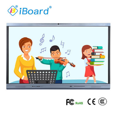 صفحه نمایش لمسی صفحه نمایش لمسی 4K LED صفحه تخت تعاملی 86 اینچ