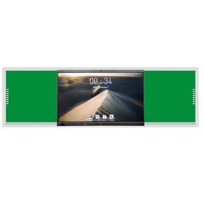 تخته سیاه هوشمند قابل ضبط هوشمند 86 اینچی تخته سیاه تخته سیاه 4000:1 LED Android 9.0 350cd/m2 Interconnection