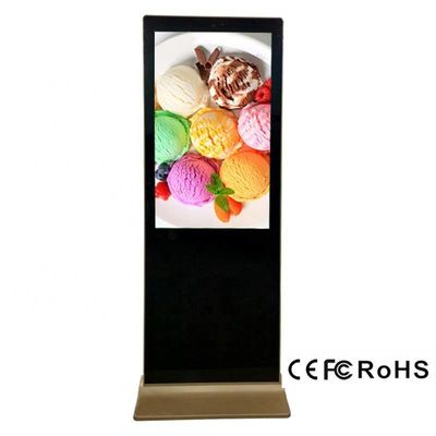 صفحه نمایش ساینیج تعاملی چند لمسی LCD با اندازه OEM 3840x2160 آلومینیومی اندروید