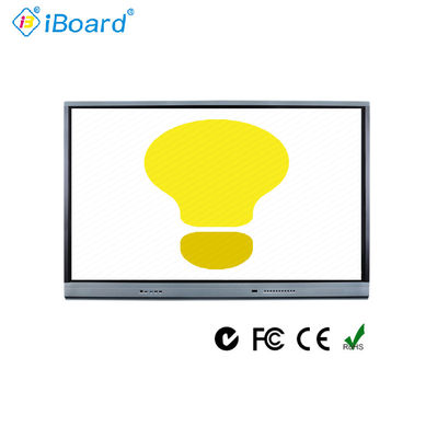 FCC CE CB 65in White White Interactive Whiteboard 4K Android 9 For Classroom