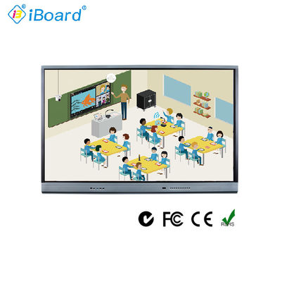 سیستم های دوتایی 300 سی دی / متر مربع Iboard Interactive Whiteboard Android Win 65 VGA
