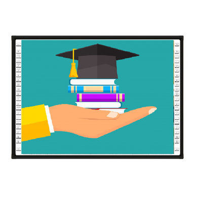 تخته وایت برد تعاملی مادون قرمز، برد هوشمند با نرم افزار نوشتن قدرتمند 3 سال گارانتی 20 کیلوگرم